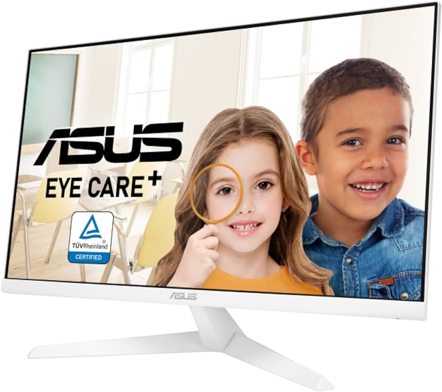 ASUS VY279HE-W 27” 1080P Monitor - White, Full HD, 75Hz, IPS, Adaptive-Sync/FreeSync, Eye Care ... | Amazon (CA)