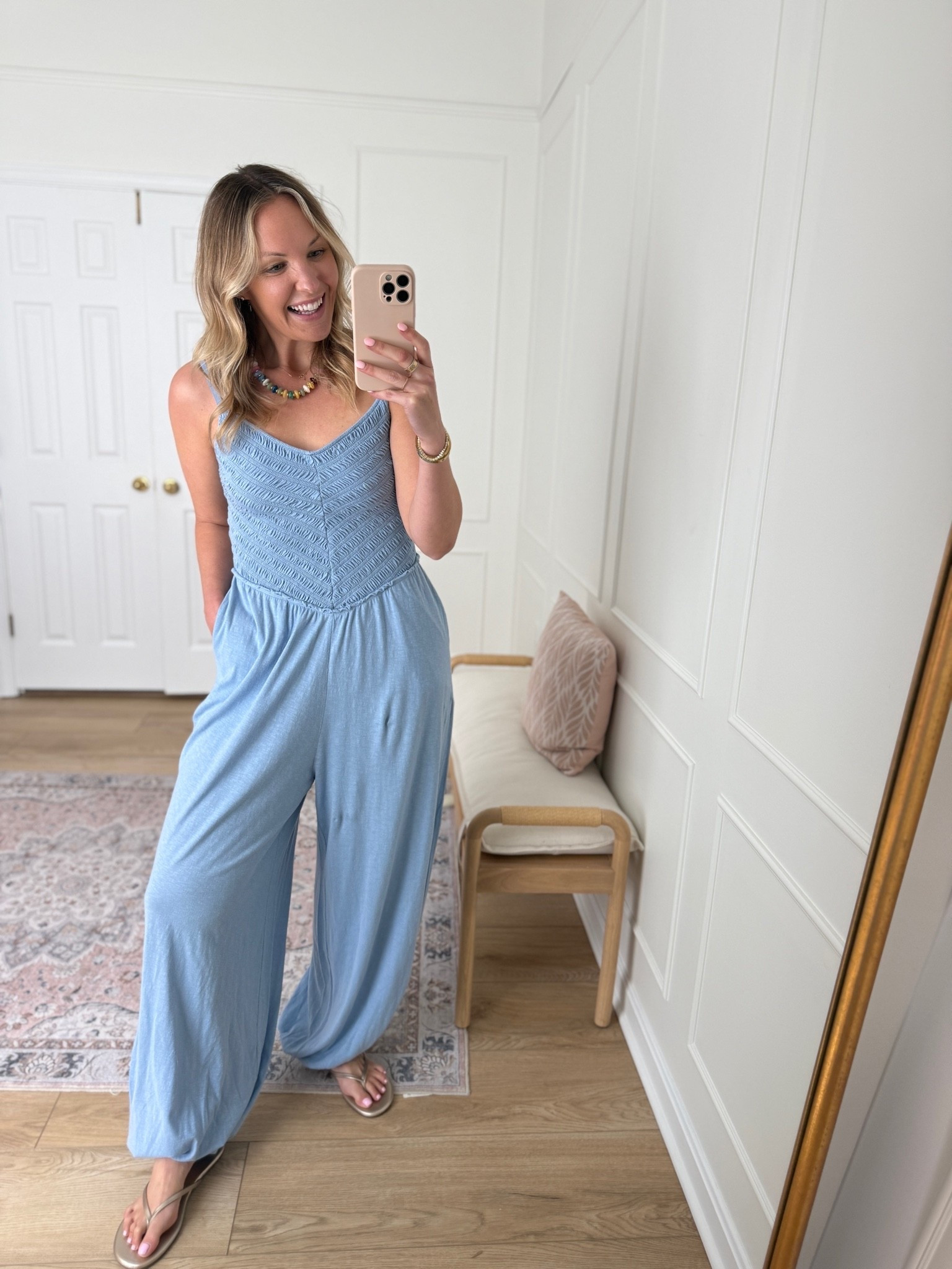Cutest lounge jumpsuit!! In a large

#LTKmomlife #LTKMidsize #LTKActive