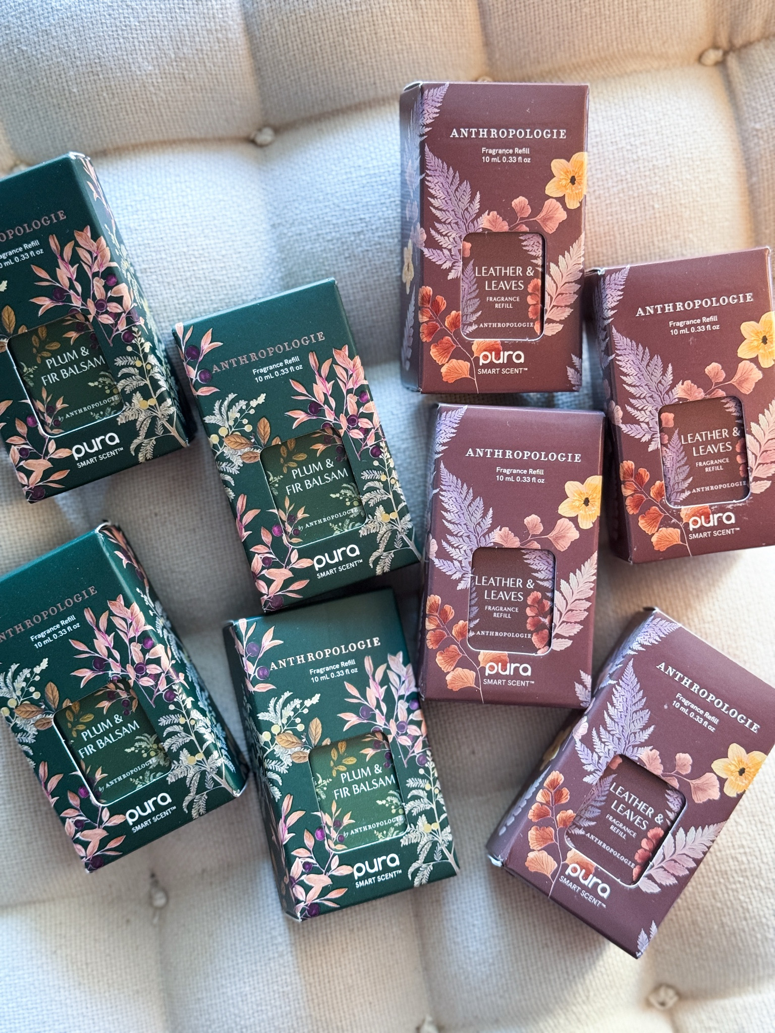 November Fall Fragrance refresh — both of these smell amazing for fall. 

Updating our scents for the month. These are two everyday fragrances we love. We love our Pura Smart Diffusers—our home always smells amazing! 

For reference our home is 4,500 sq. feet & we have 4 total diffusers; 3 upstairs & 1 in the common area downstairs.

Home Must Haves - Home Fragrance - Pura - Diffuser - Anthropologie - Fall Fragrance - Fall Home - Family Gift Idea 


#LTKGiftGuide #LTKHome #LTKHoliday