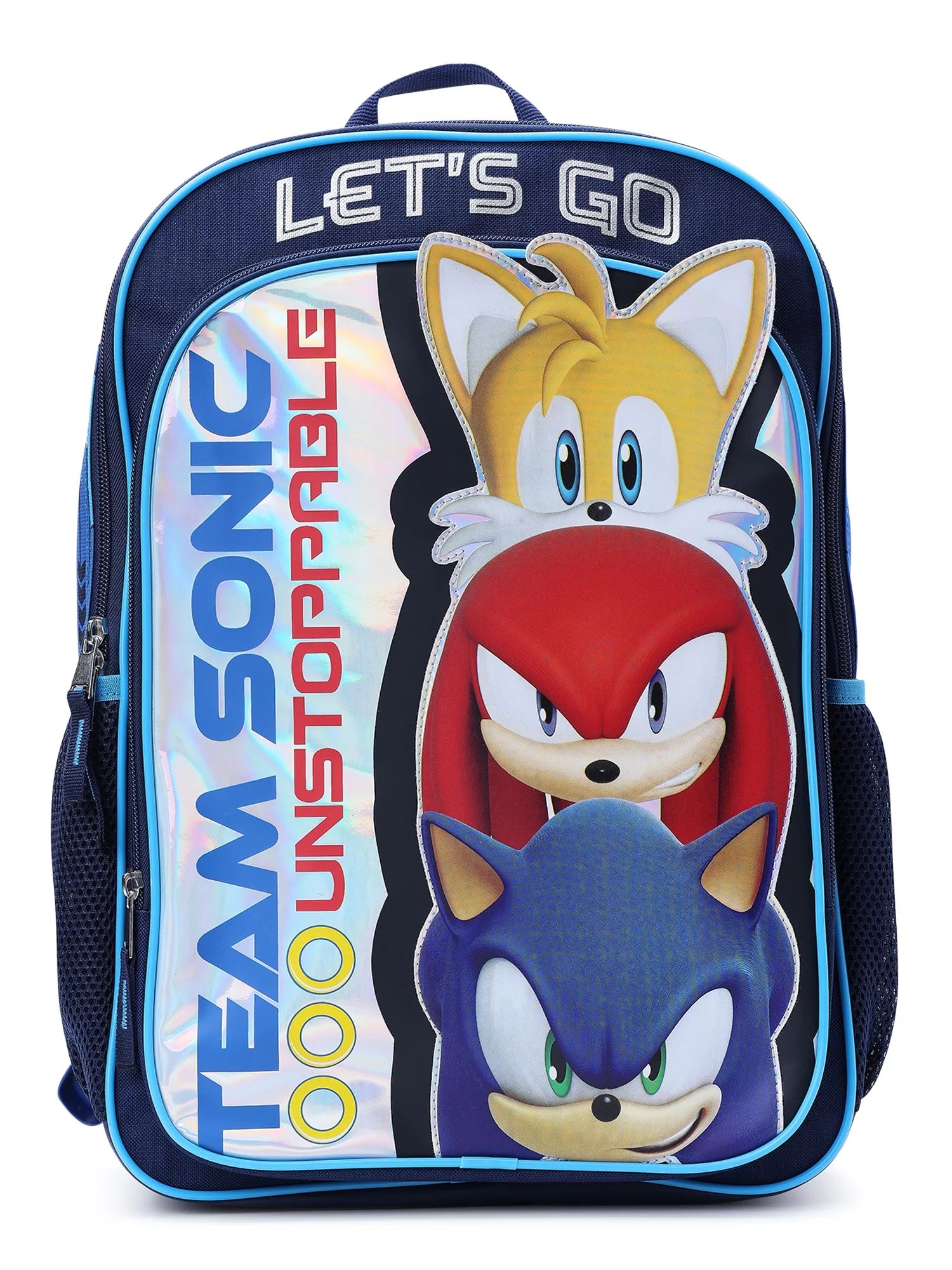 Sonic The Hedgehog Kids Team Unstoppable 17" Laptop Backpack, Blue | Walmart (US)