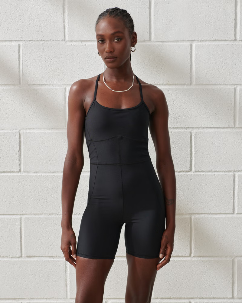 Women's YPB sculptLUX Crossback Onesie | Women's Clearance | Abercrombie.com | Abercrombie & Fitch (US)