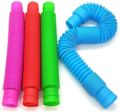 BunMo Pop Tubes Sensory Toys, Fine Motor Skills Toddler Toys, Fidget Toys for Sensory Kids and Le... | Amazon (US)