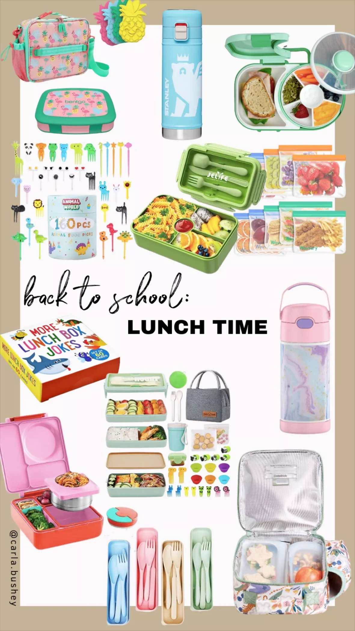 Back-To-School Lunch Boxes & Accessories For Kids