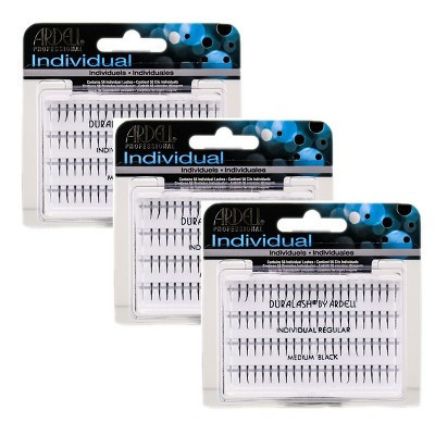 Ardell Professional Individual Duralash Lashes - Individual Regular - Medium Black #65062 - (Pack of 3) | Target