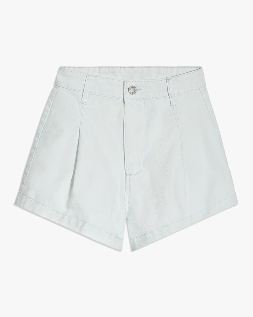 Trumpet Flare Rigid Denim Short | We Wore What