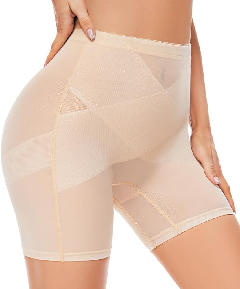 SIMIYA Shapewear Tummy Control Shorts Body Shaper Womens Mid-low-rise Compression Stomach Butt Li... | Amazon (US)