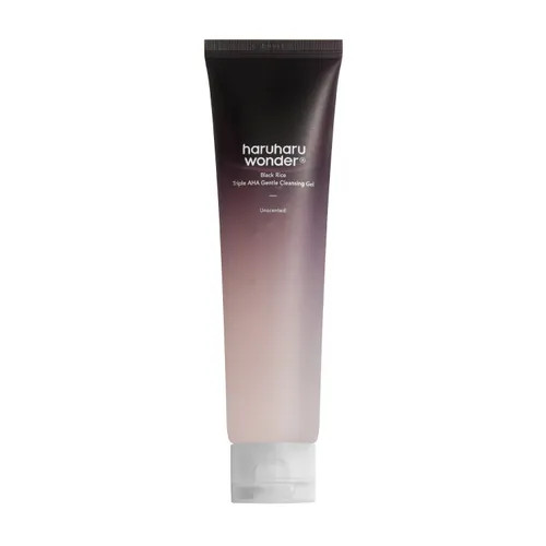 Haruharu WONDER - Black Rice Triple AHA Gentle Cleansing Gel | YesStyle Global