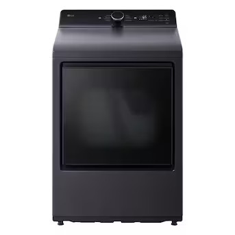 LG 7.3-cu ft Vented Electric Dryer ( Matte Black ) | Lowe's