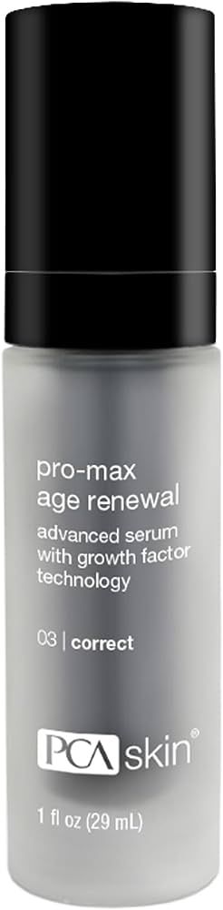 PCA SKIN Pro Max Age Renewal Anti Aging Serum, Anti Aging Face Serum for Reducing Wrinkles and Sa... | Amazon (US)