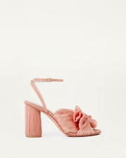 Camellia Bow Heel with Ankle Strap Pearl | Loeffler Randall