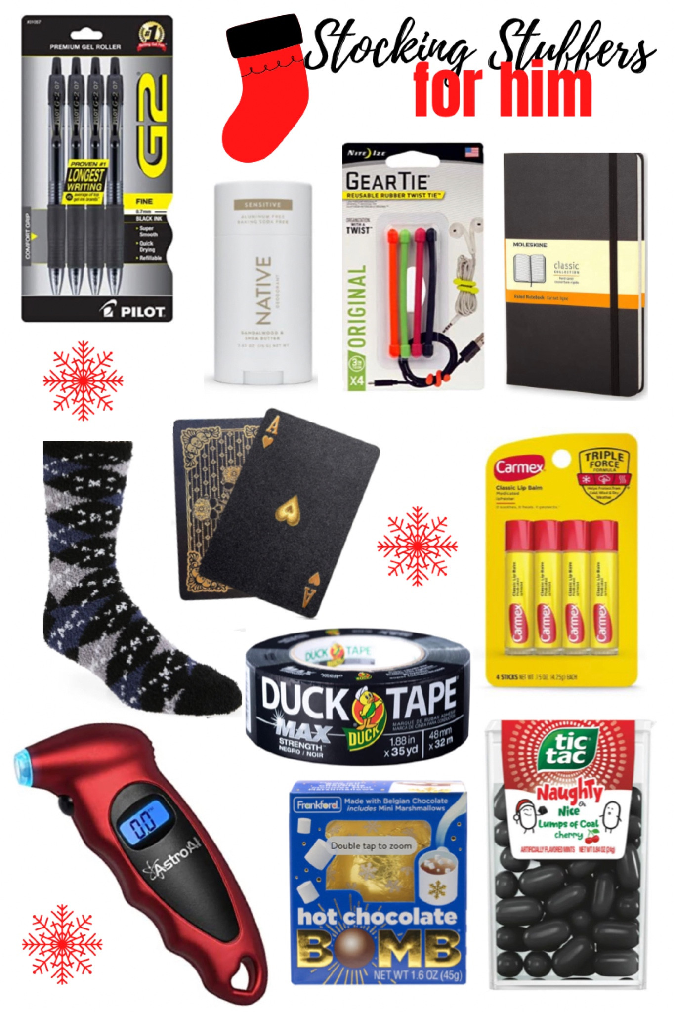 Stocking stuffers for him 

#LTKHoliday #LTKmens #LTKGiftGuide