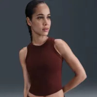 Nike Women's One Fitted Dri-FIT Cropped Tank Top | DICK'S Sporting Goods