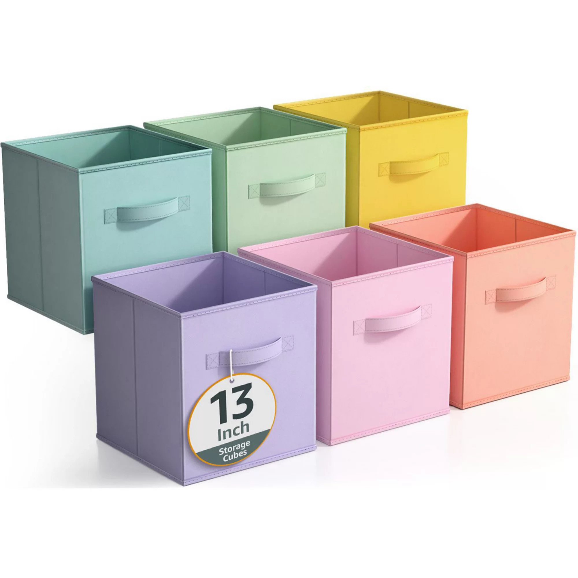Sorbus 6-Pack 13-in. Foldable Storage Cubes | Kohl's