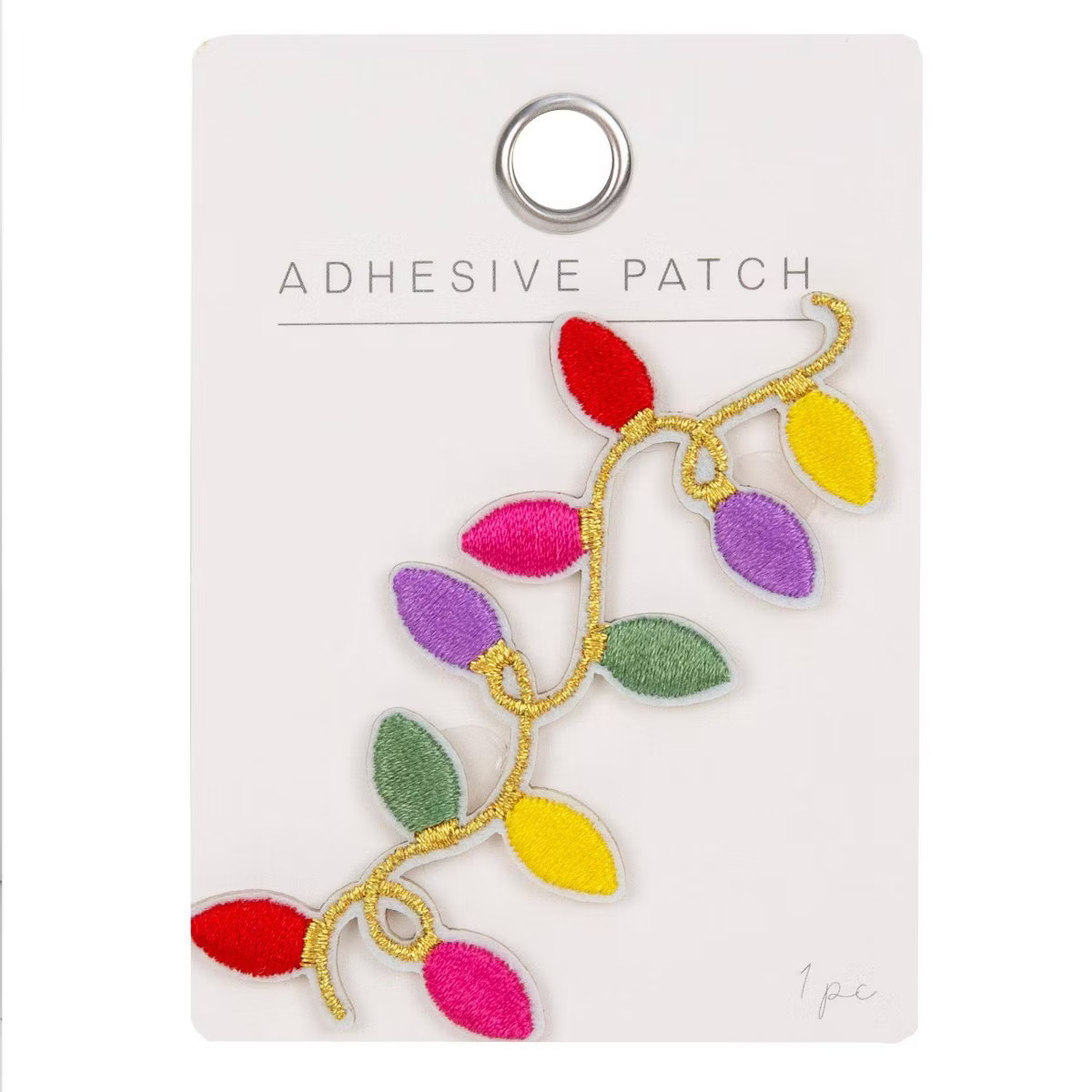 Horizon Group Personalization Adhesive Patch Icon Holiday Lights | Target