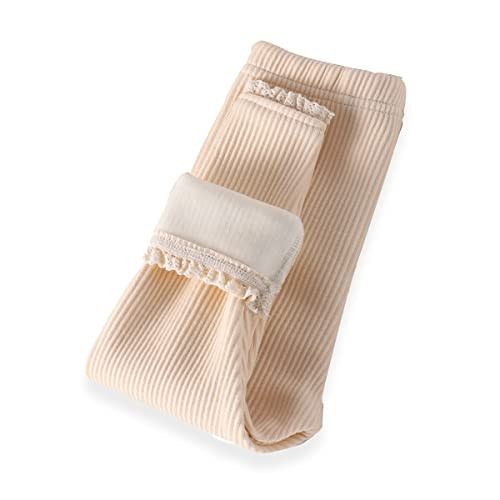 Toddler Baby Girls Leggings Footless Lace Trim Tights Ruffle Ribbed Knit Stocking Infant Fall Win... | Amazon (US)