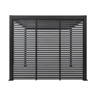 111S Fixed Aluminum Shutter Wall (Pergola accessory) | Wayfair North America
