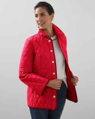Quilted Mid-Length Jacket | Chico's