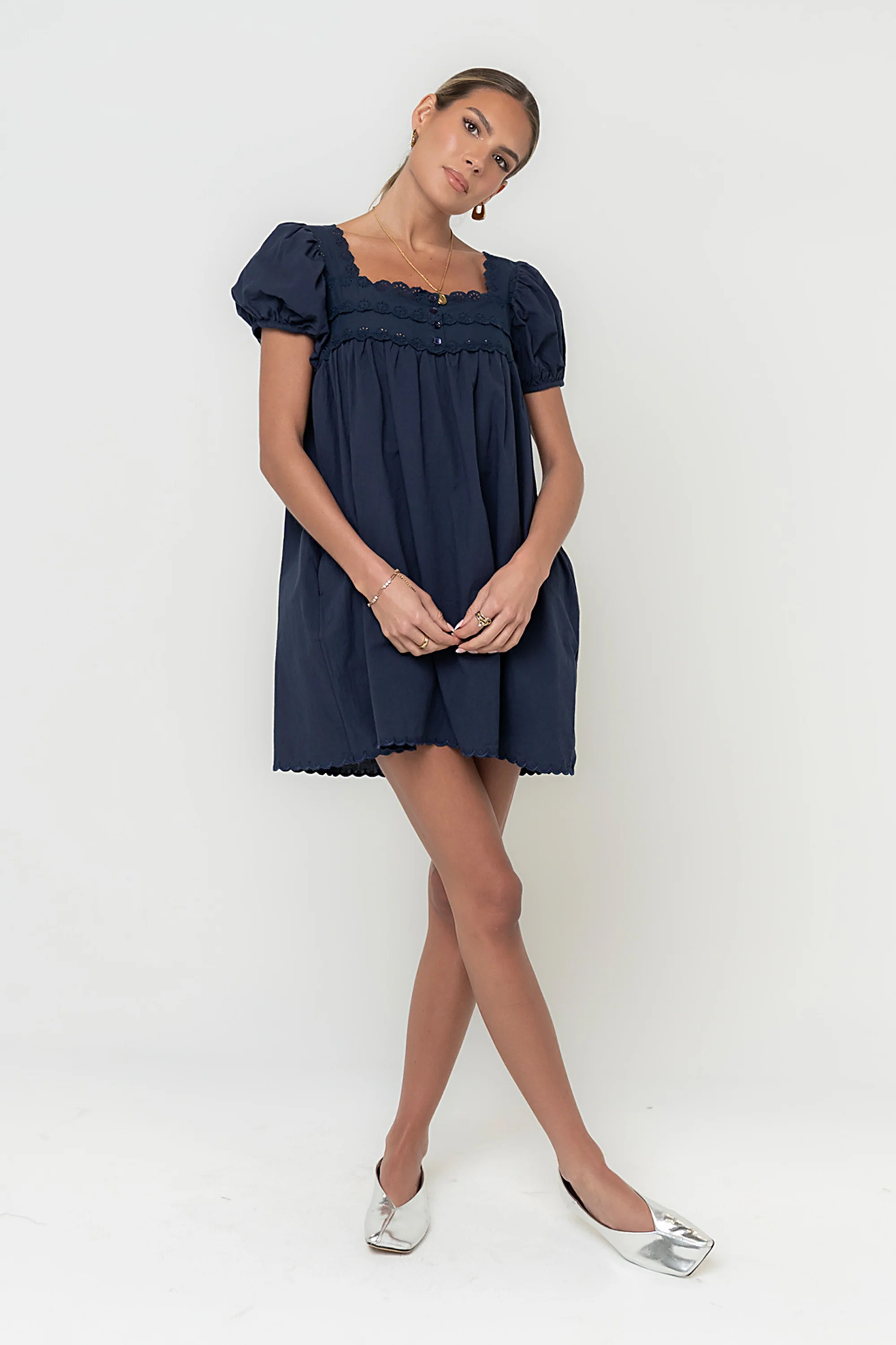 Skyler Babydoll Dress | Böhme US