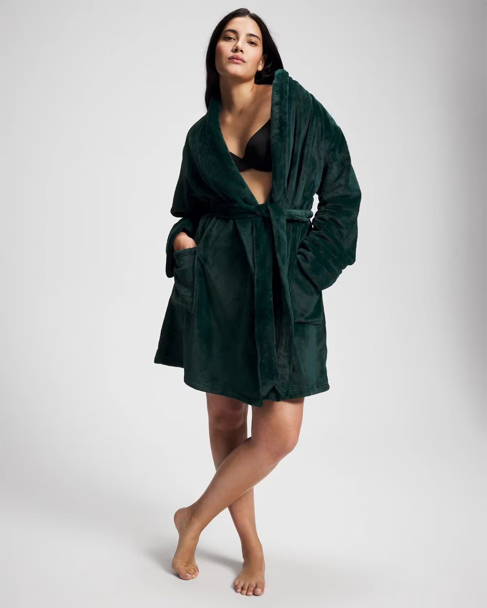 Plush Short Robe | Soma | SOMA