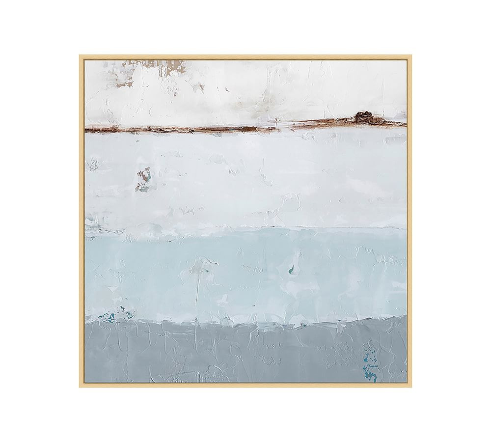 Out to Sea Framed Canvas Print | Pottery Barn (US)