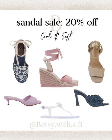 Cool & Soft sandal sale. 20% off with code BEACHDAY

#LTKSeasonal #LTKOver40 #LTKShoeCrush