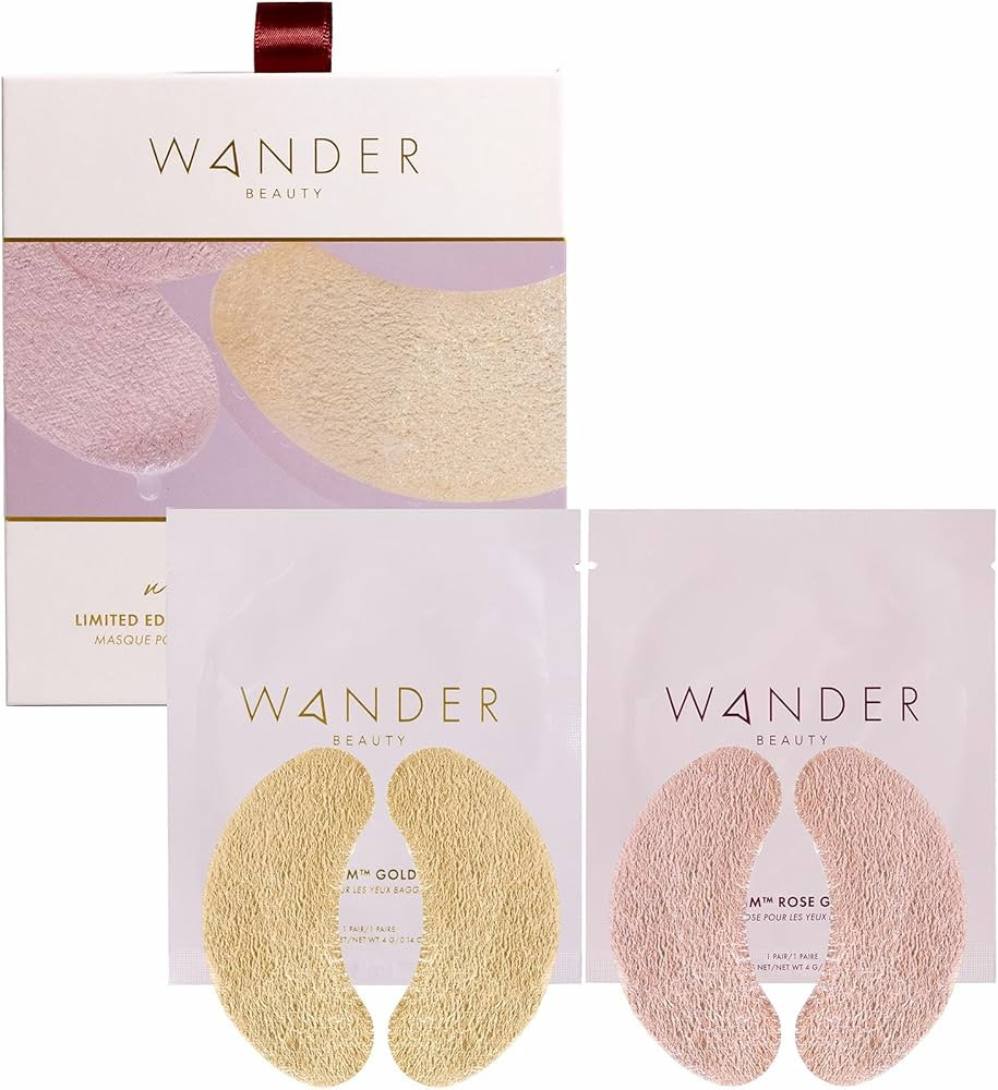Wander Beauty Winter Glow Kit, Eye Masks, De-puffs, Brightens Dark Circles, Hydrates, Limited Edi... | Amazon (US)