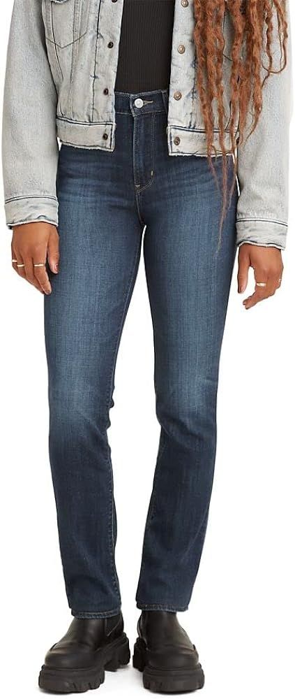 Levi's Women's 724 High Rise Straight Jeans | Amazon (US)