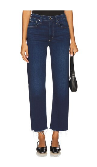 Citizens of Humanity Palma Straight Jeans in Blue. - size 25 | Revolve Clothing (Global)