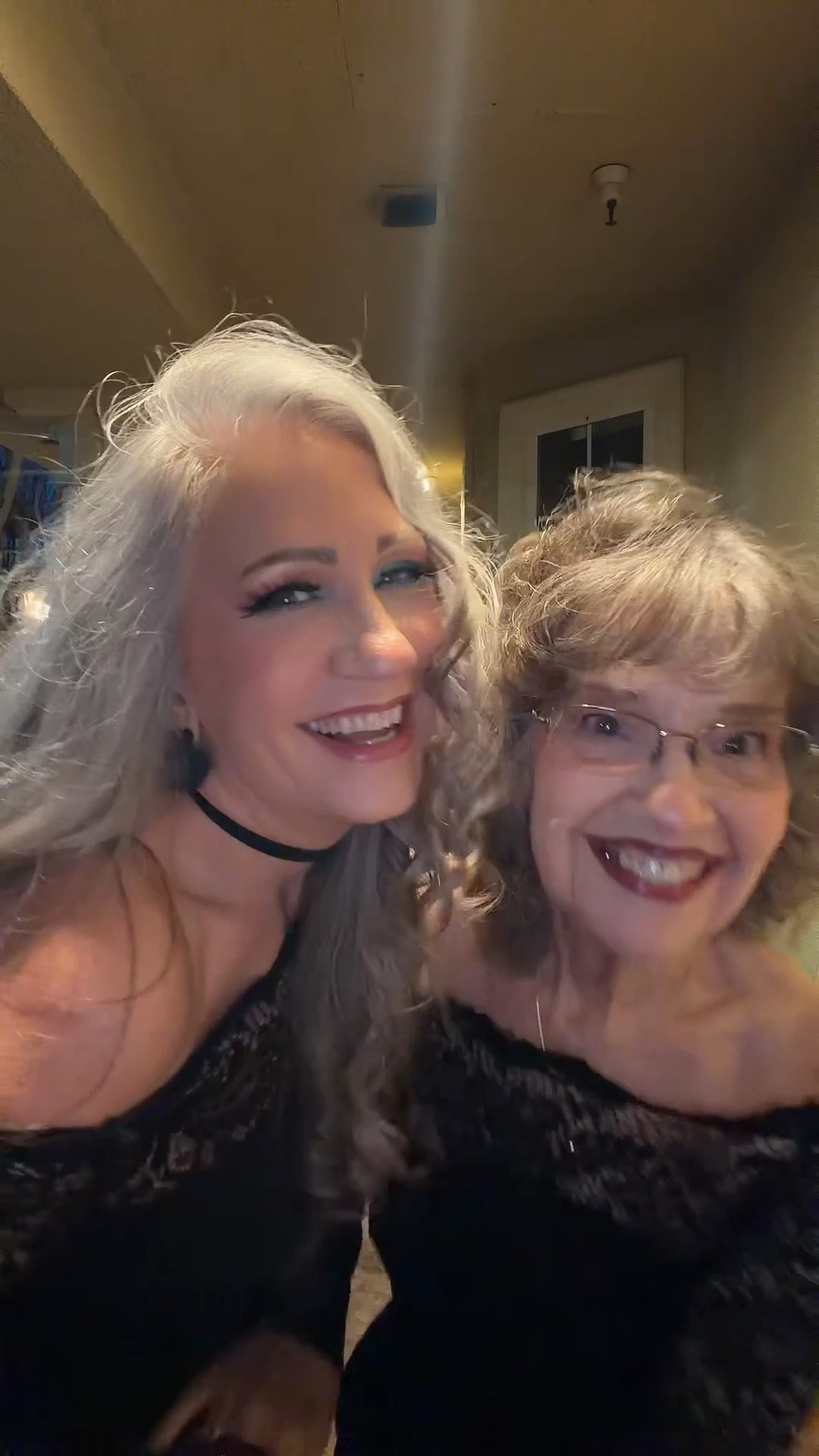 Concert Twinning w/Mom. I’m 58 and Mom is 81 years young, stunning and has my heart 🖤 I love to do her MU & Hair! She lights up! #LTKFindsUnder50

#LTKBeauty #LTKootd