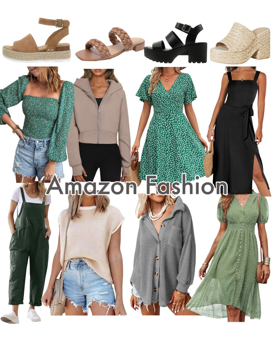 Amazon fashion finds. Spring dresses. Spring sandals. Amazon sandals. Trending spring fashion. Spring 2024. 

#LTKfindsunder100 #LTKSeasonal #LTKshoecrush