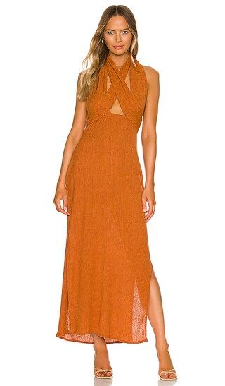 Verita Dress in Papaya | Revolve Clothing (Global)