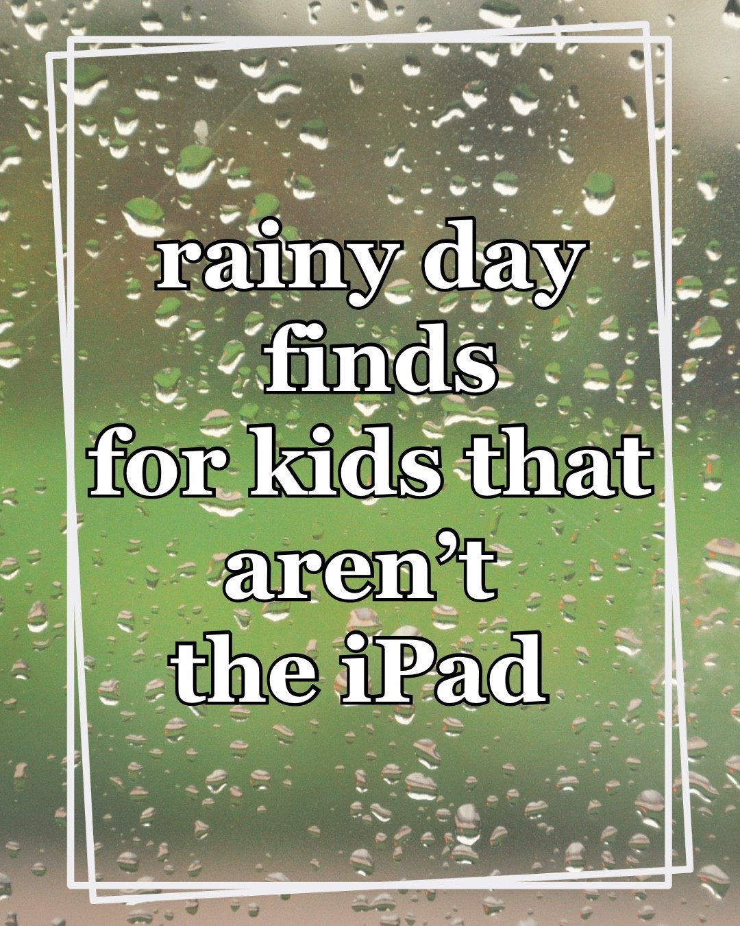 Rainy days stuck inside can drive everyone crazy 🤪

#LTKmomlife #LTKSeasonal #LTKKids