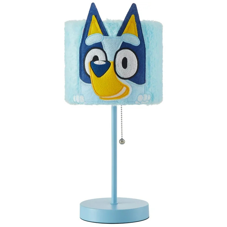 Bluey Plush Shade Stick Lamp for Kids, 15" H x 7" W | Walmart (US)