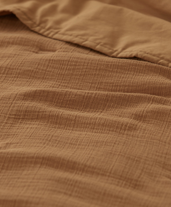crinkle quilted comforter | Pact Apparel