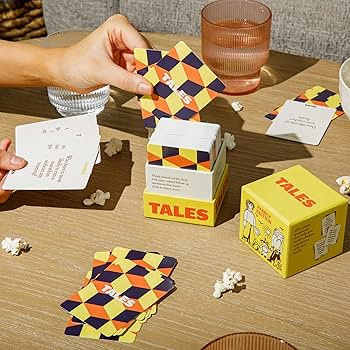 TALES 150 Conversation Cards, Family Edition, for Families, Adults, Teens, and Kids, Family Dinne... | Amazon (US)