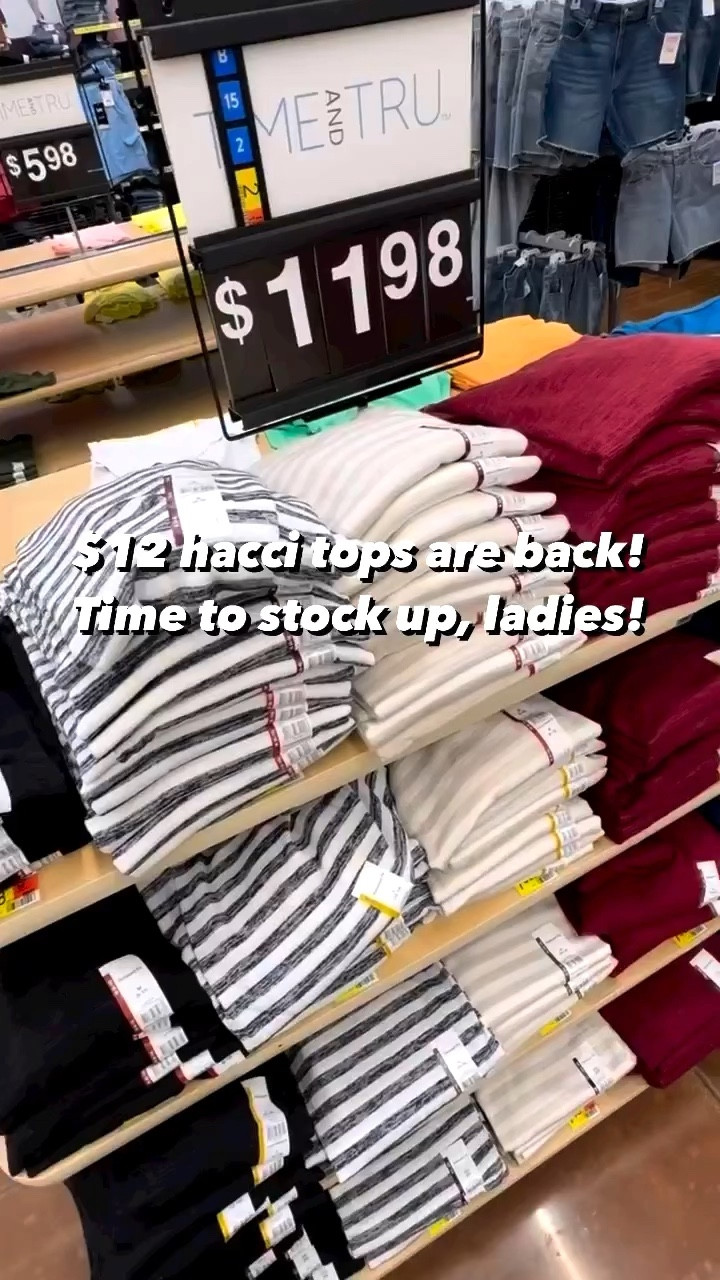 Another fall fave! Relaxed fit hacci tops🫶 currently on sale online 2 for $12!! So basically BOGO free! Definitely take advantage and stock up before they raise the price back up!





Walmart. Walmart fashion. Walmart style. Walmart finds. Walmart new arrivals. Time and Tru. Fall fashion. Fall tops. Hacci long sleeve tops. Casual tops. Transitional piece. Lightweight top. 

#LTKunder50 #LTKFind #LTKsalealert