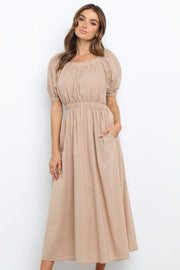 Ollie Dress - Beige | Petal & Pup (US)