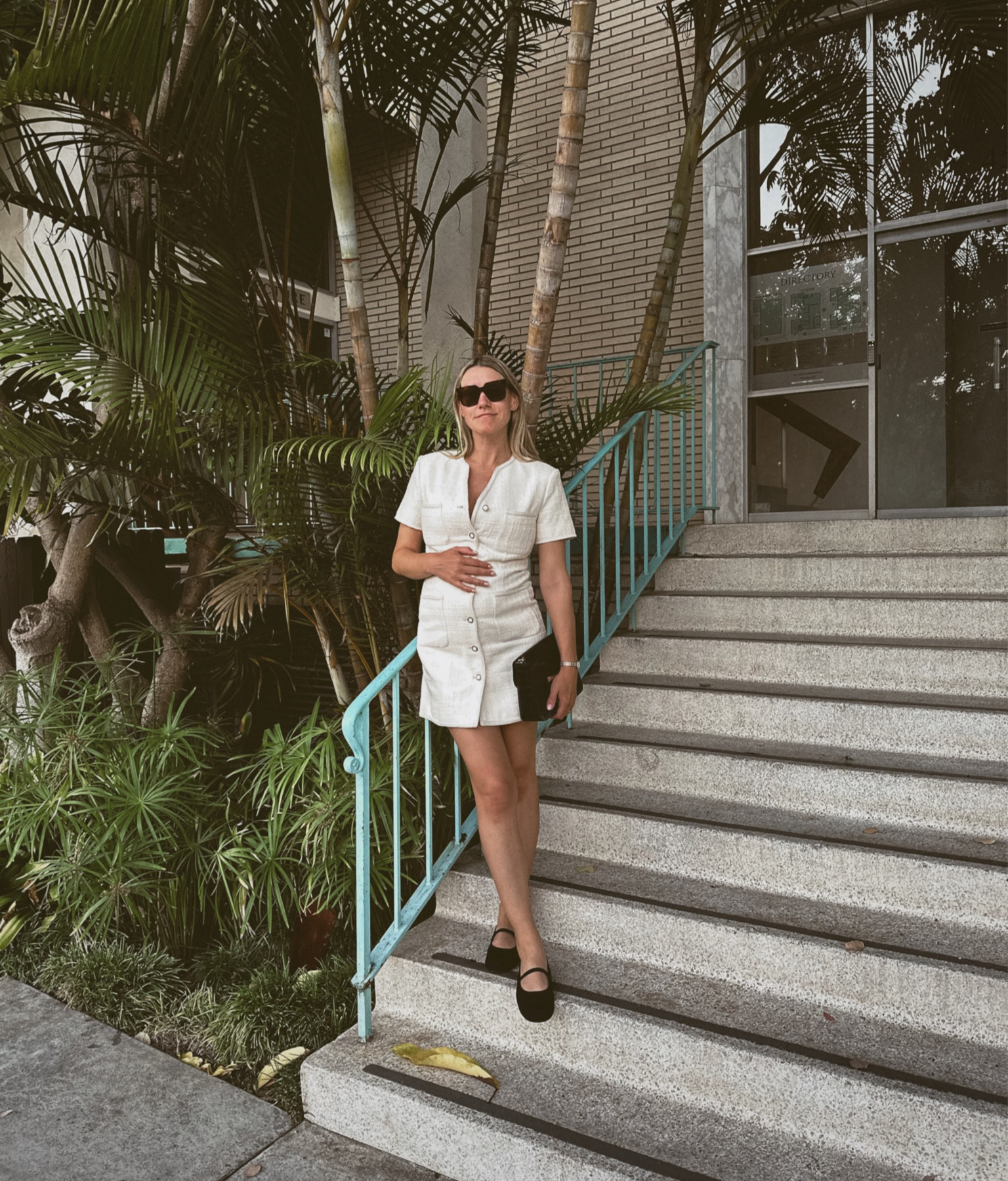Business casual preppy bump style, cream tweed mini dress  

#LTKbump #LTKstyletip #LTKunder50