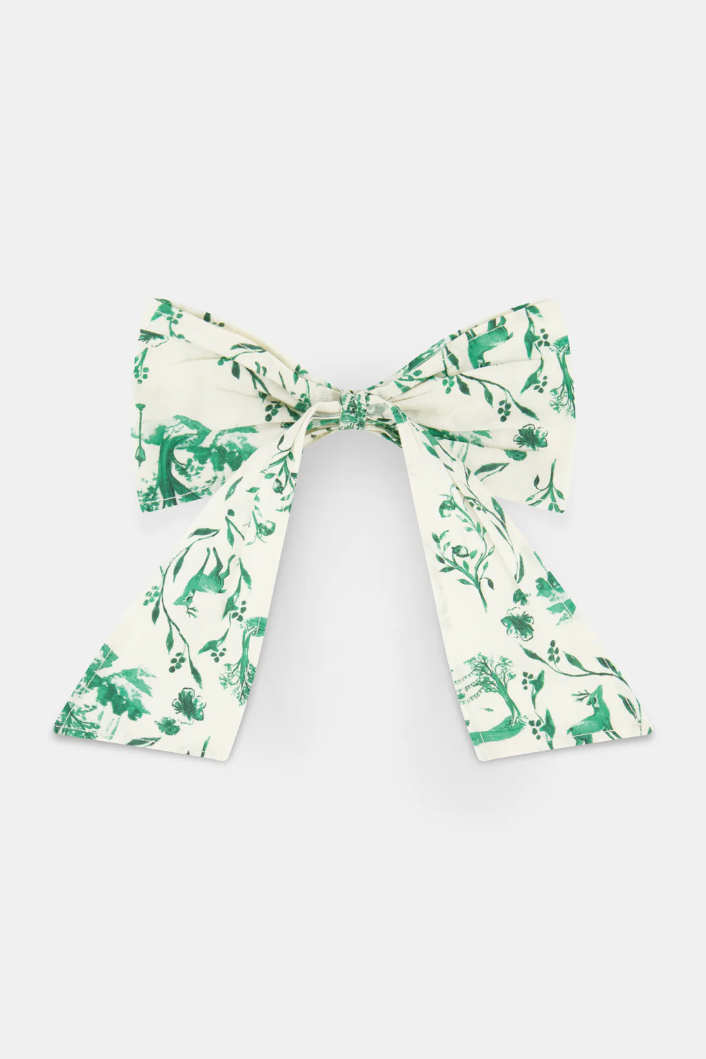 Woodland Toile Hair Bow | Roller Rabbit