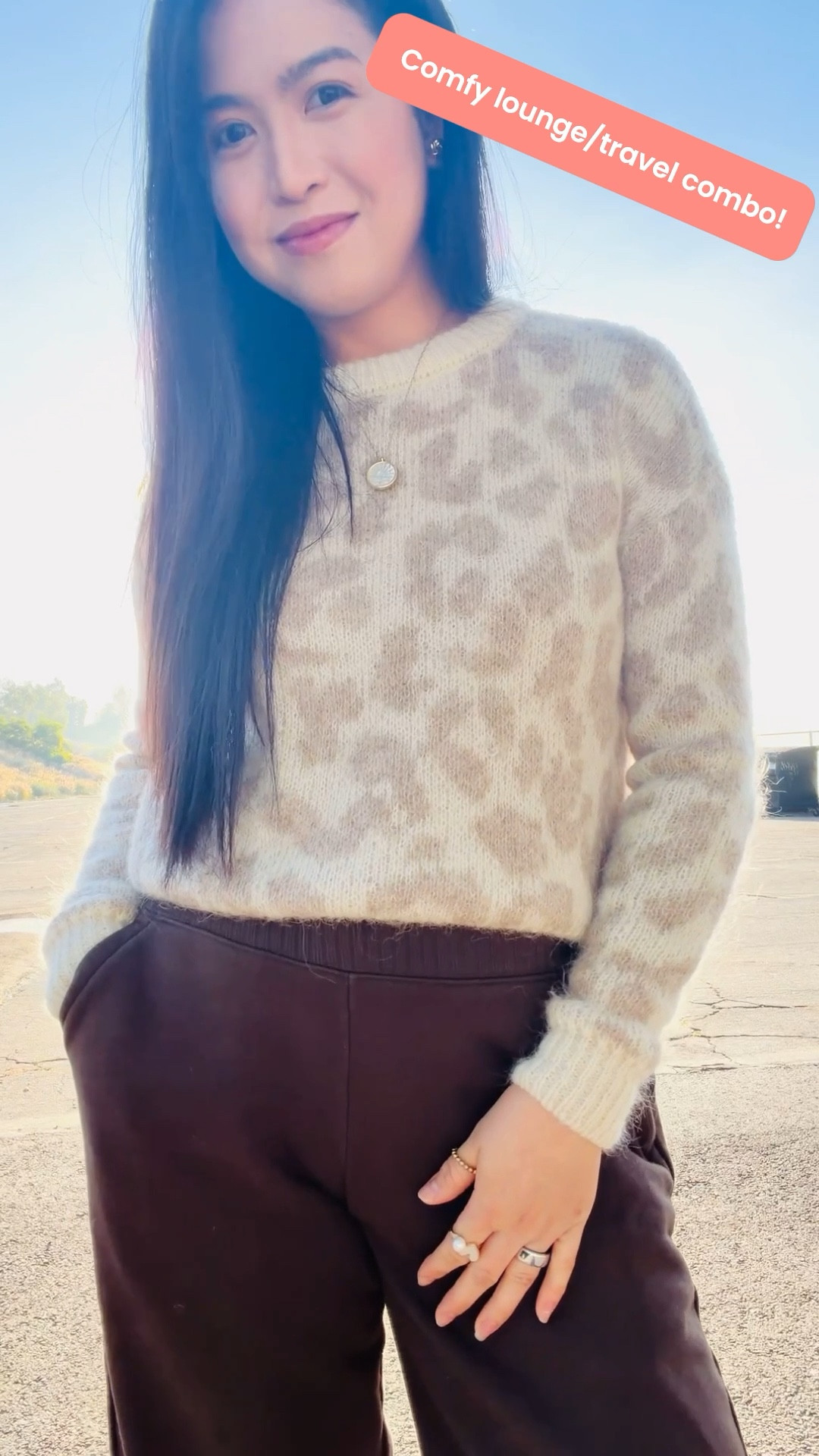 Current fave lounge look!😉🤎Sweater is old Sezane and sold out, linked similar dupes😘I’m new to the wide leg pants club, this one is soo comfy, perfect for long hours of travel and lounging🤗




#ltkstyletip #ltkcozy #cozylook #casuallook #travelstyle #ltktravelstyle #ltklounge #alo #amazon #sezane

#LTKootd #LTKTravel #LTKSeasonal