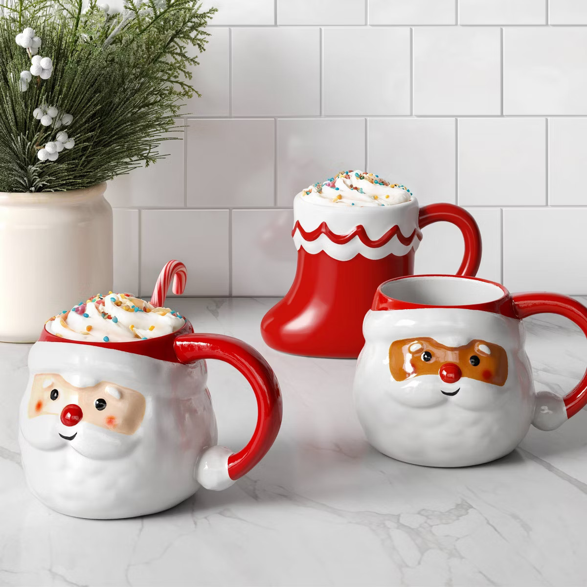 19oz Christmas Santa Mug - Wondershop™ | Target