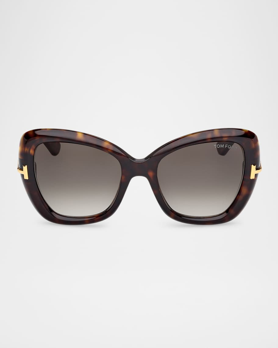 Icon Acetate Butterfly Sunglasses | Neiman Marcus