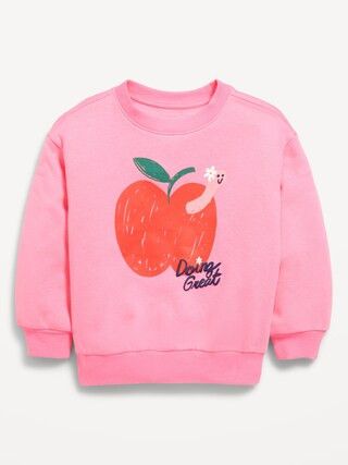 Long-Sleeve Graphic Sweatshirt for Toddler Girls | Old Navy (US)