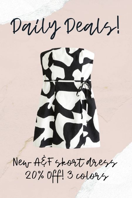 Abercrombie skort dress on sale, summer dresses 

#LTKFindsUnder100 #LTKStyleTip #LTKSaleAlert