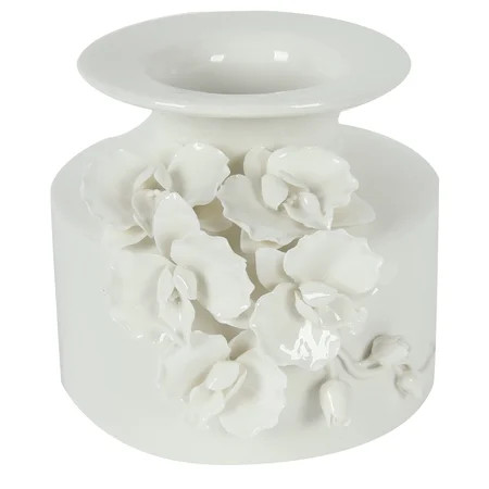 A & B Home White Flower Vase | Walmart (US)