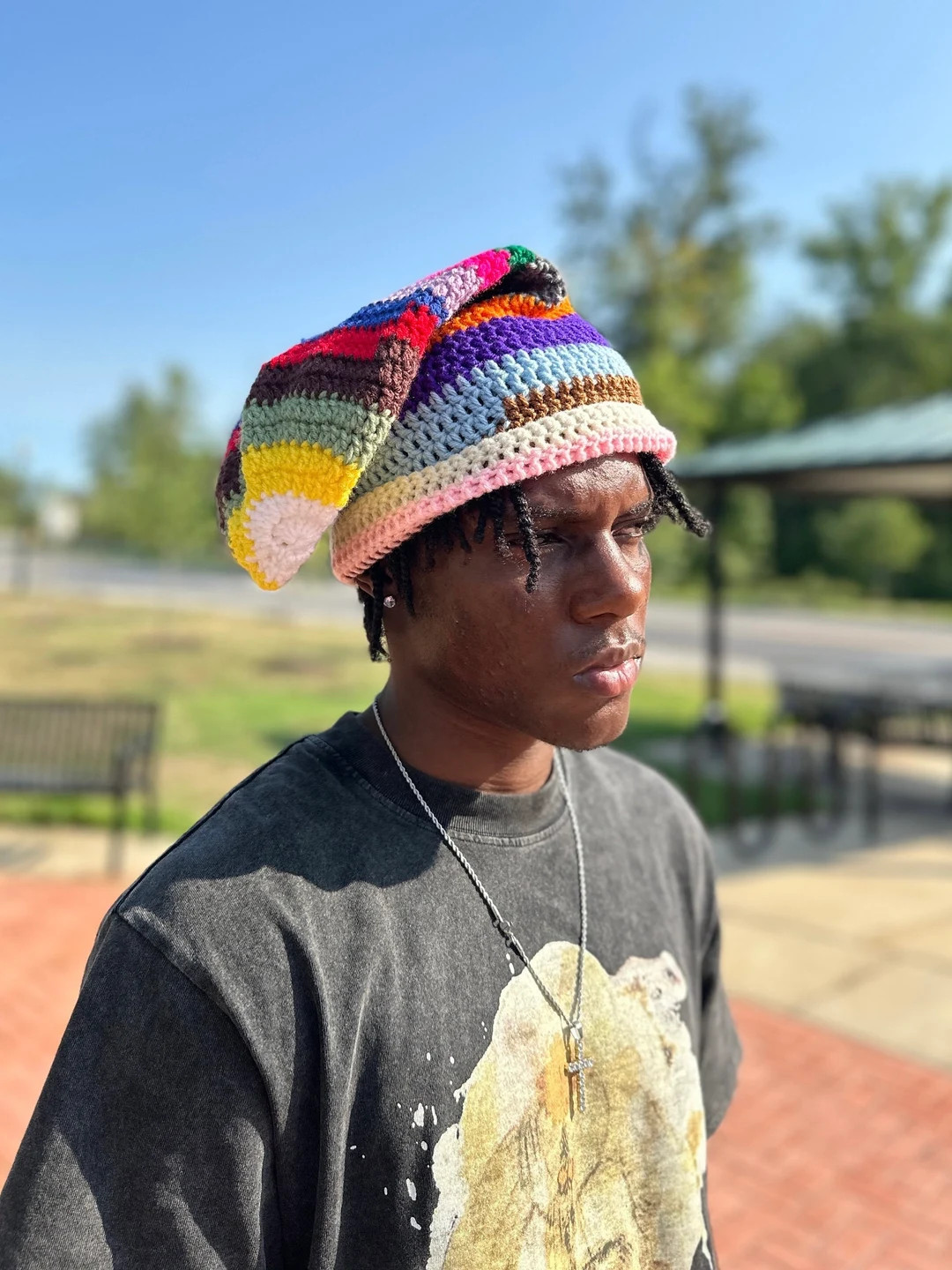Crochet Slouch Beanies - Etsy | Etsy (US)