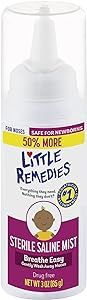 Little Remedies Sterile Saline Nasal Mist, Safe for Newborns, 3 oz | Amazon (US)