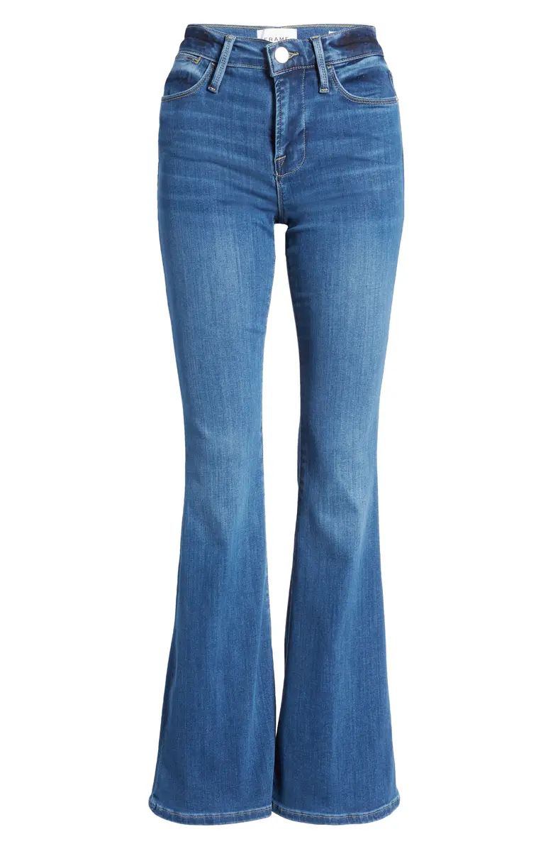 FRAME Le High Waist Flare Jeans | Nordstrom | Nordstrom