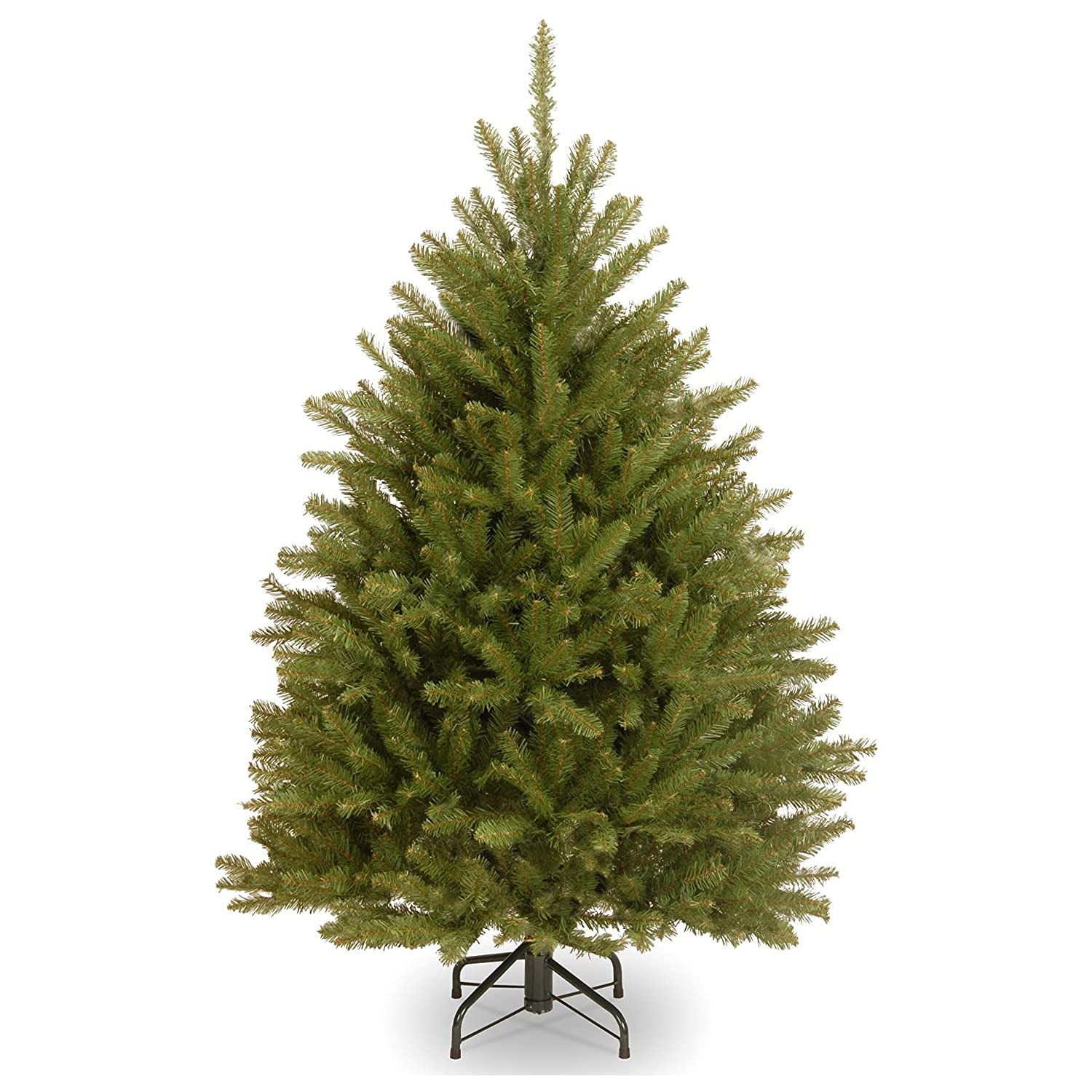 National Tree Company Artificial Mini Christmas Tree, Green, Dunhill Fir, Includes Stand, 4 Feet | Amazon (US)