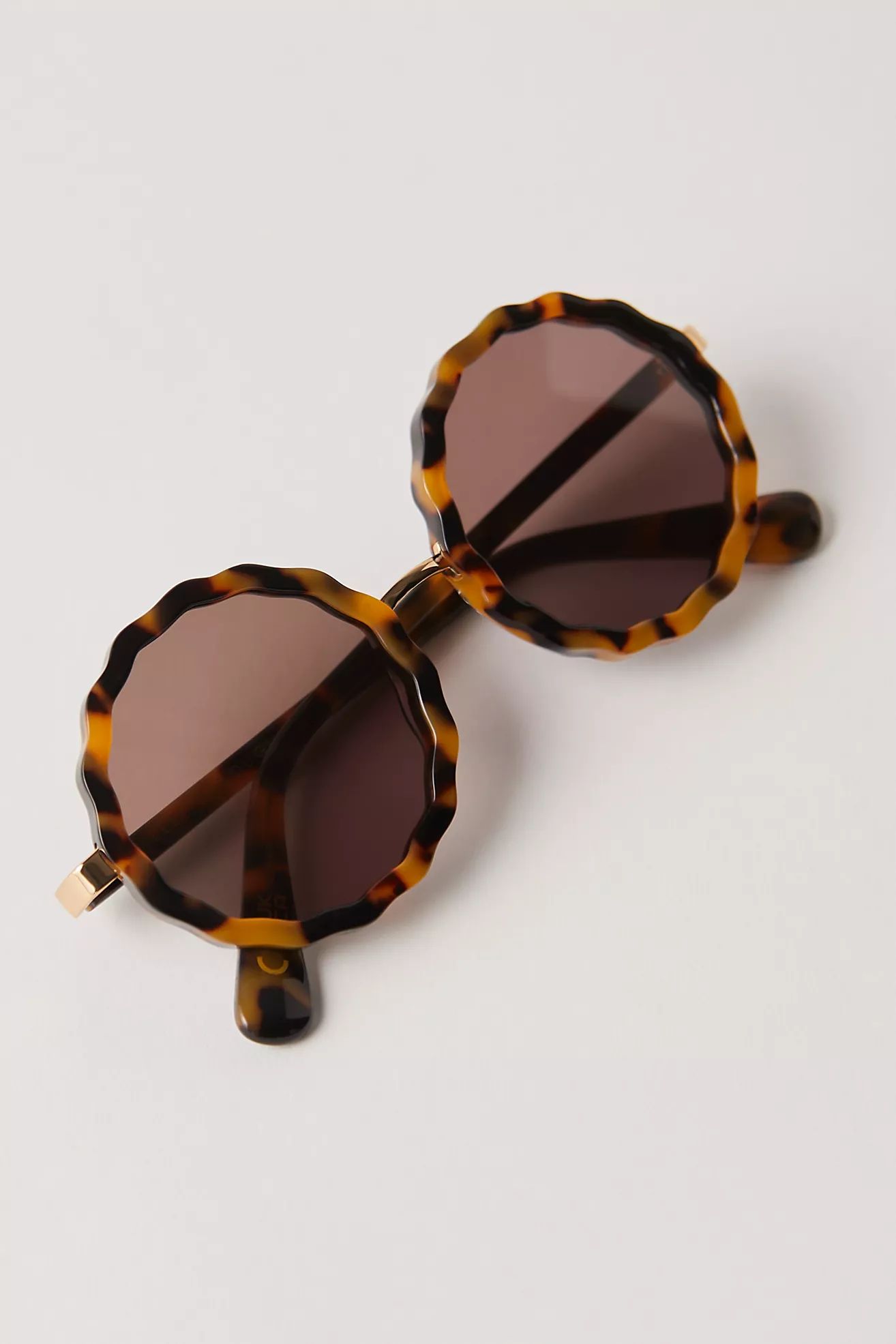 Lele Sadoughi Paros Round Sunglasses | Free People (Global - UK&FR Excluded)